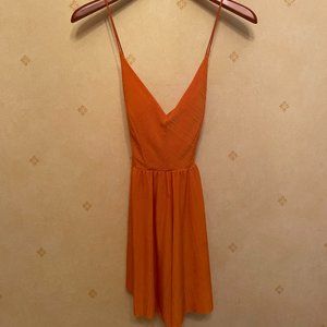 Orange Romper, Size S